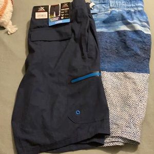 Men’s zeroxposur swim shorts size large